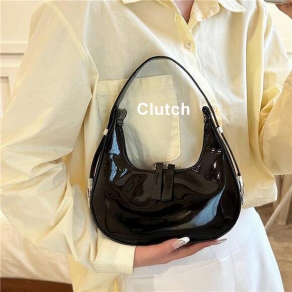 Small Purse for women, Trendy Black3 - Picture 3 of 6